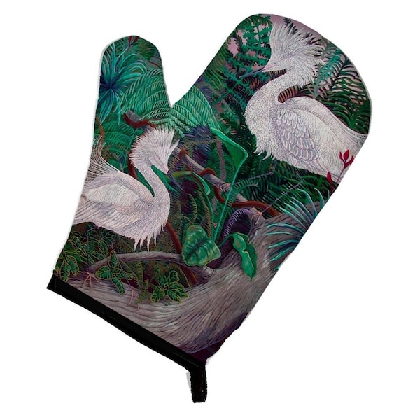 Carolines Treasures Bird - Egret Oven Mitt - 7142OVMT