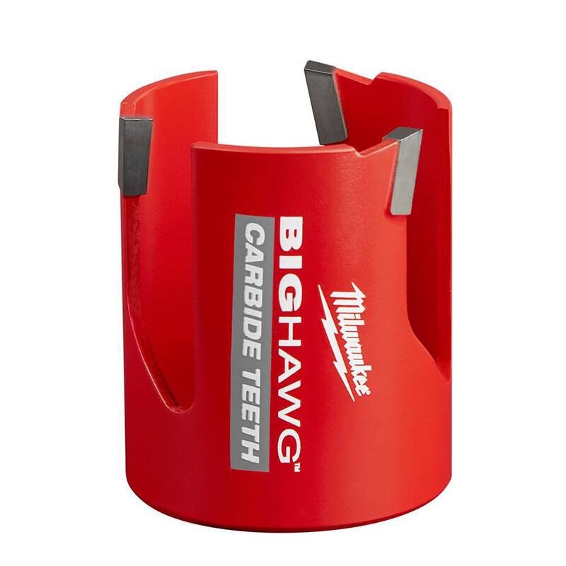 Si marca al producto: Sierra de agujero de carburo Big Hawg de 2-1/4 pulgadas de Milwaukee - 49-56-9215