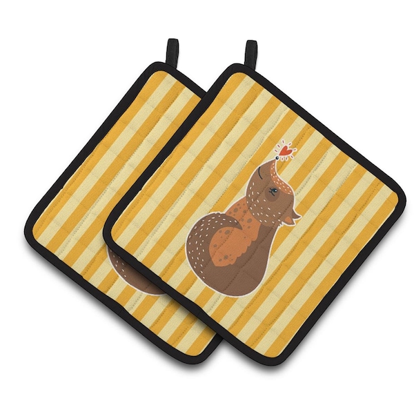 Carolines Treasures Opossum Love Pair of Pot Holders - BB6743PTHD