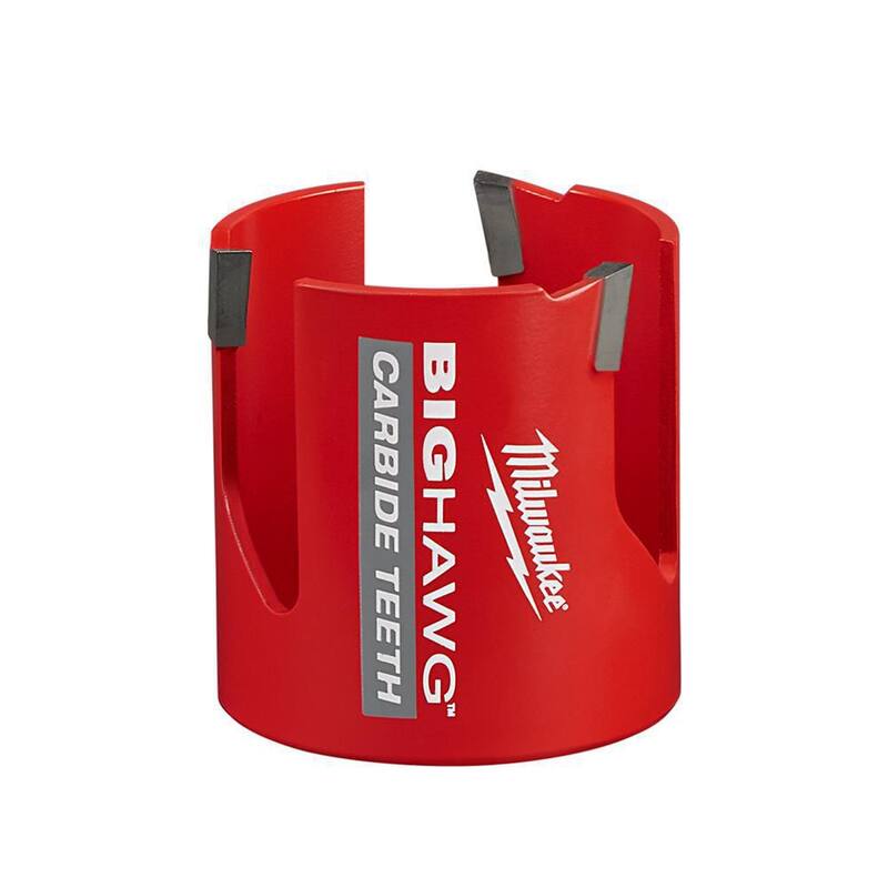 Sierra perforadora de carburo Big Hawg de 2-3/4 pulg. Milwaukee - 49-56-9225