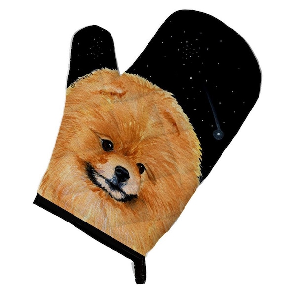 Carolines Treasures Starry Night Pomeranian Oven Mitt - SS8481OVMT