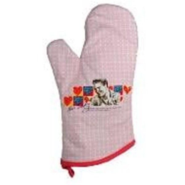 Precious Kids Precious Kids 54002 Elvis Presley Kitchen Oven Mitt - Pink - 54002