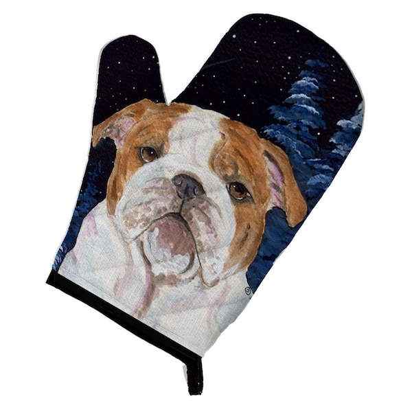 Carolines Treasures Starry Night English Bulldog Oven Mitt - SS8447OVMT