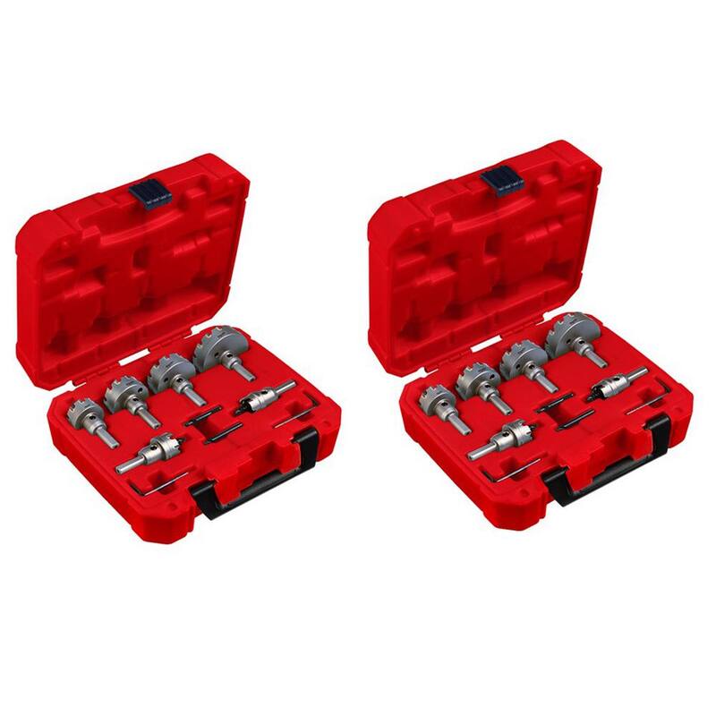 Kit de cortador de agujero de carburo de Milwaukee (16 piezas) - 49-22-8620-49-22-8620