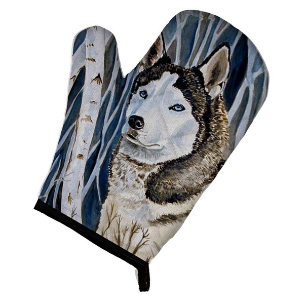 Carolines Treasures Siberian Husky Oven Mitt - 7137OVMT