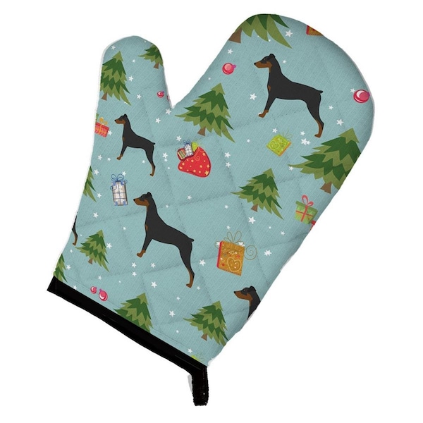 Carolines Treasures Christmas German Pinscher Oven Mitt - BB4837OVMT