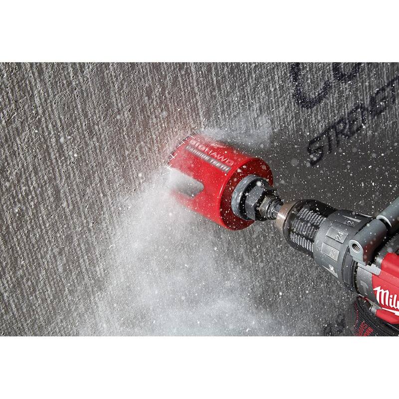 Estuche de sierra perforadora de carburo Milwaukee BIG HAWG con Hole Dozer Set de sierras perforadoras bimetálicas de propósito general (27 piezas) - 49-56-9290-49-22-4029