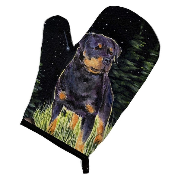 Carolines Treasures Starry Night Rottweiler Oven Mitt - SS8475OVMT