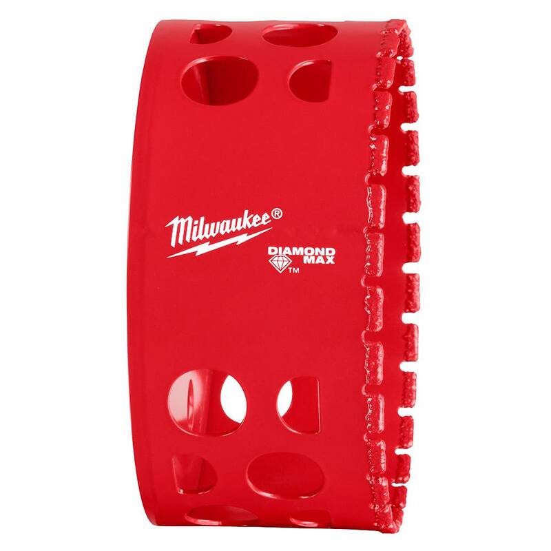 Sierra de agujero Diamond Max de 3-5/8 pulgadas de Milwaukee - 49-56-5681