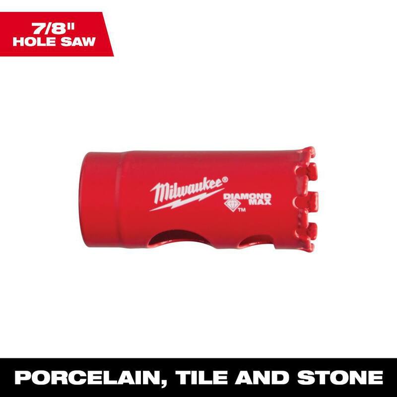 Milwaukee Sierra de corona Diamond Max de 7/8 pulgadas - 49-56-5605