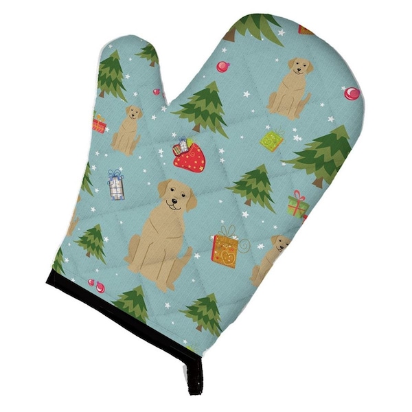 Carolines Treasures Christmas Yellow Labrador Oven Mitt - BB4715OVMT