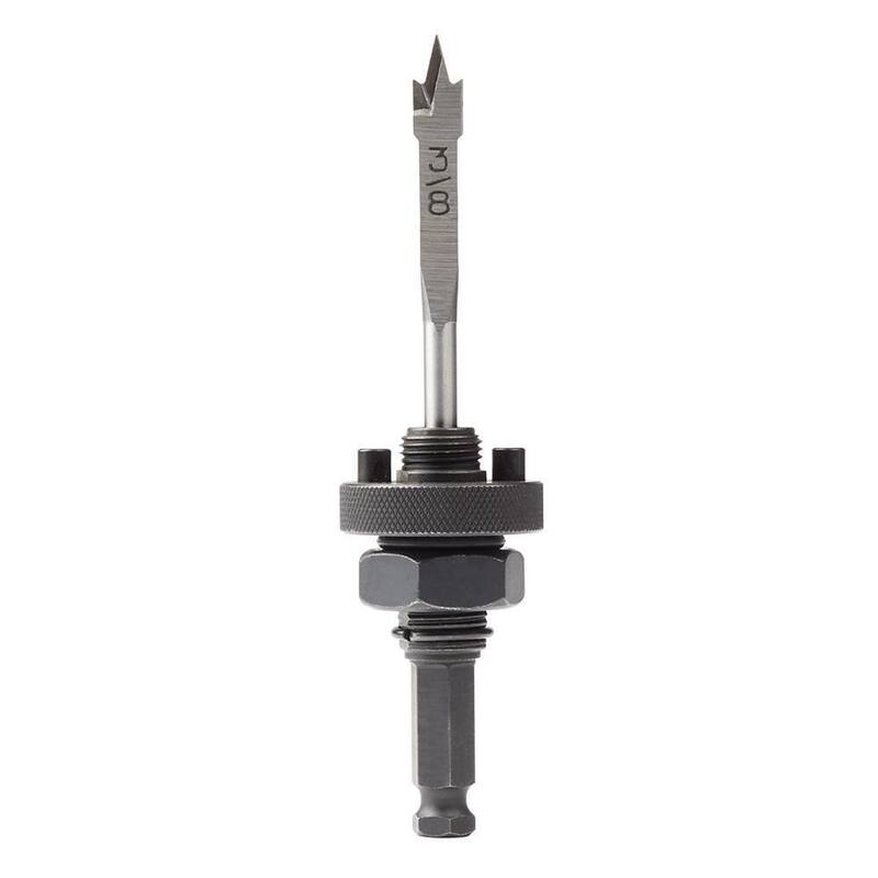 Milwaukee BIG HAWG Arbor de madera limpio de acero con broca piloto - 49-56-9306
