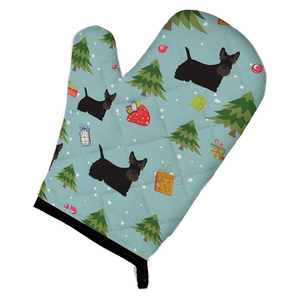 Carolines Treasures Christmas Scottish Terrier Oven Mitt - BB4979OVMT