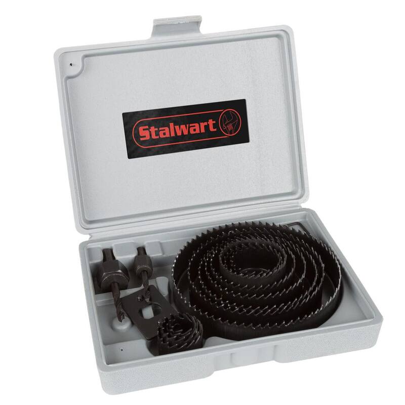 Juego de sierras perforadoras de 16 piezas Stalwart - M550127