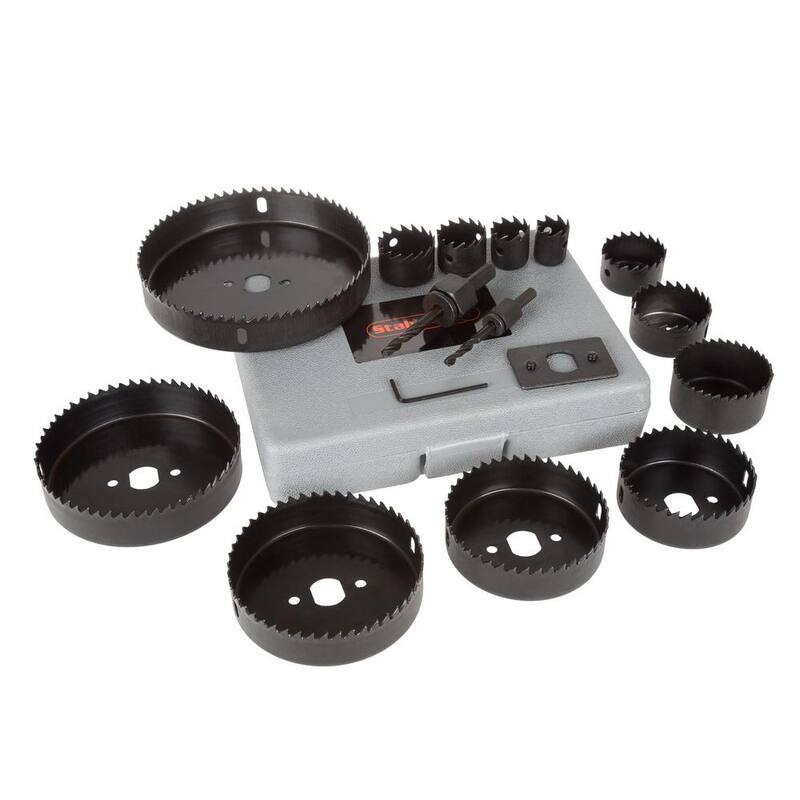 Juego de sierras perforadoras de 16 piezas Stalwart - M550127