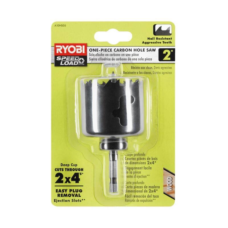 RYOBI 2 pulgadas Sierra de corona de carbono - A10HS05