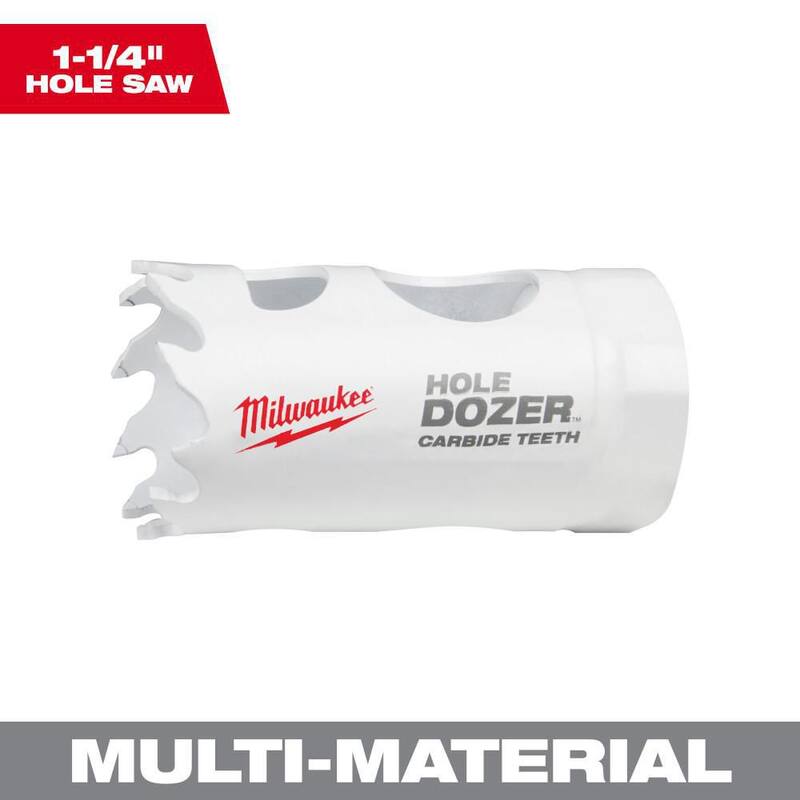 Milwaukee 1-1/4 pulgadas Hole Dozer Carbide Hole Saw - 49-56-0710