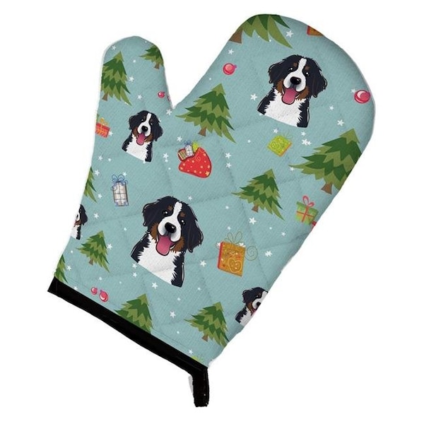 Carolines Treasures Carolines Treasures BB5026OVMT Christmas Bernese Mountain Dog Oven Mitt - BB5026OVMT