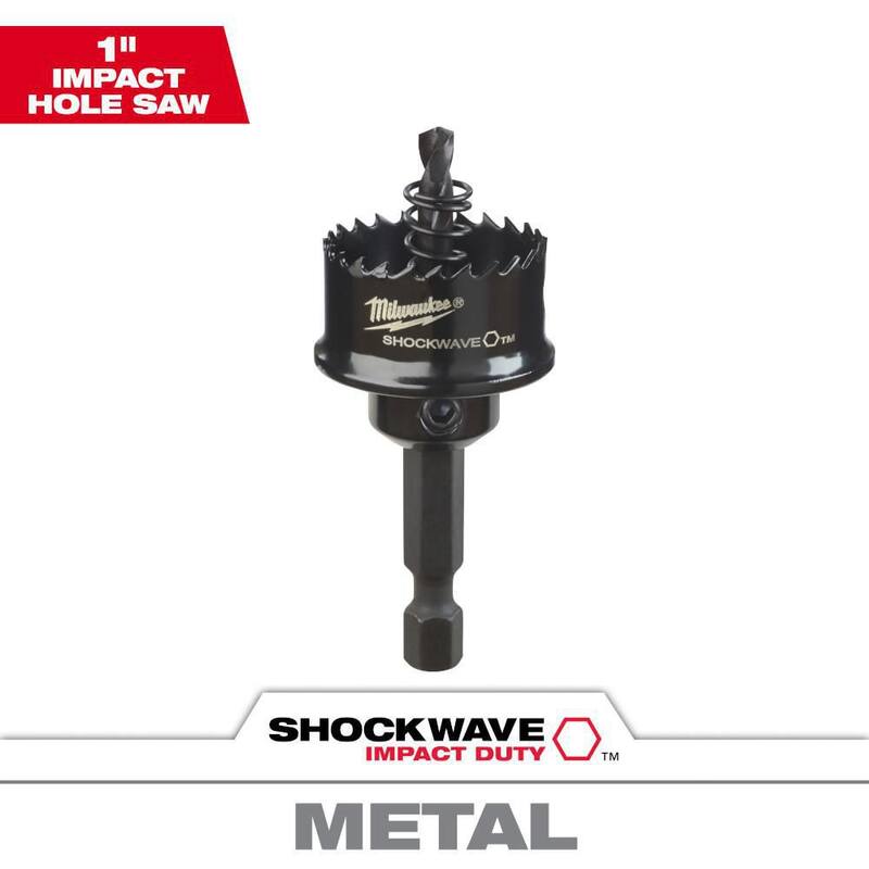Broca de sierra de 1 pulgada SHOCKWAVE IMPACT DUTY de Milwaukee - 49-56-9815