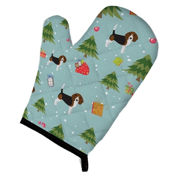 Carolines Treasures Christmas Beagle Oven Mitt - BB4910OVMT