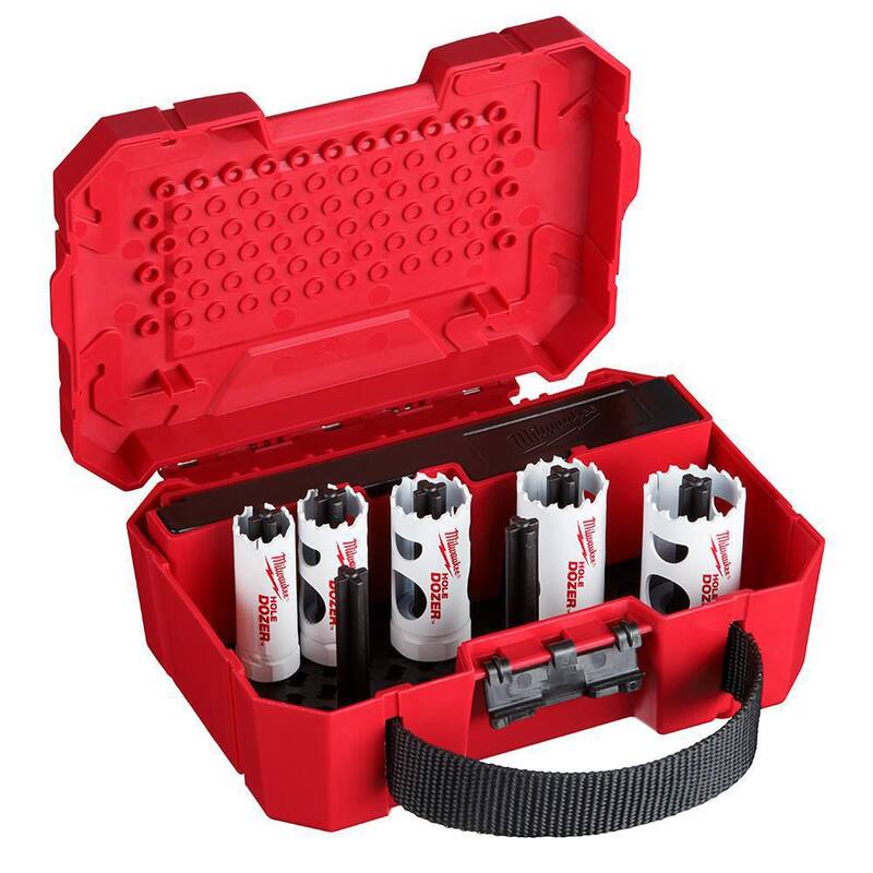 Set de sierra perforadora bimetálica Hole Dozer de Milwaukee (7 piezas) - 49-22-4083