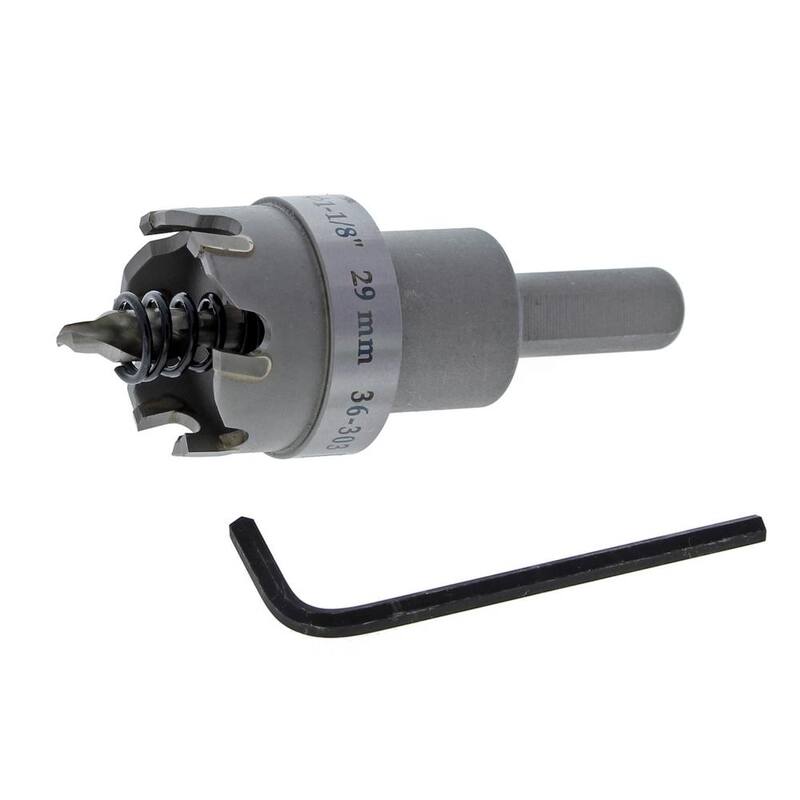 IDEAL TKO 1-1/8 pulgadas Cortador de agujero con punta de carburo - 36-303