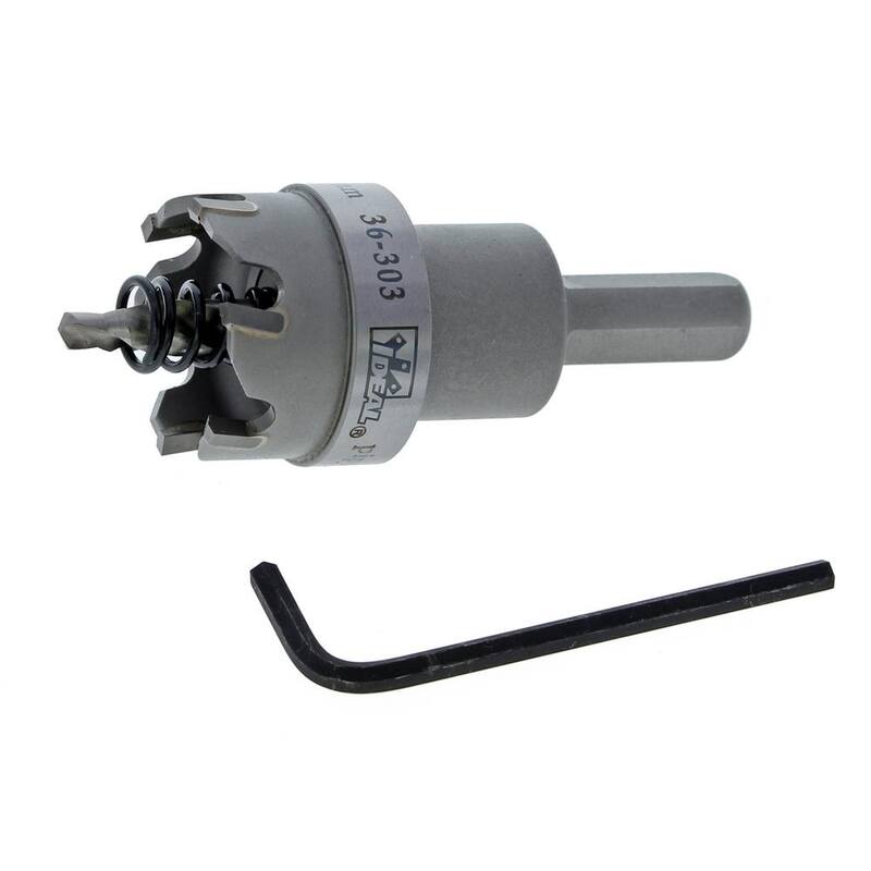 IDEAL TKO 1-1/8 pulgadas Cortador de agujero con punta de carburo - 36-303