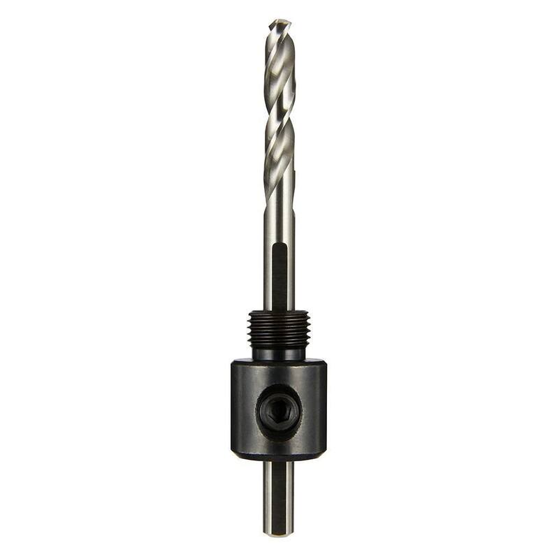 Adaptador de sierra de perforación para agujeros pequeños de 1/4 pulgadas de Milwaukee con broca guía - 49-56-6950