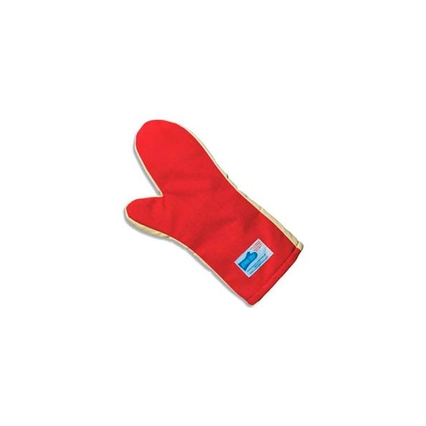 San Jamar - Kool-Tek Conventional Mitts, w/Kevlar, Red 24in Long - KT0224