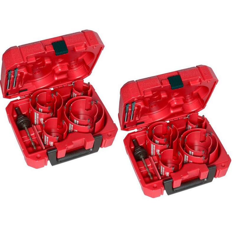 Juego de sierra de perforación de carburo Milwaukee BIG HAWG (22 piezas) - 49-56-9290-49-56-9290