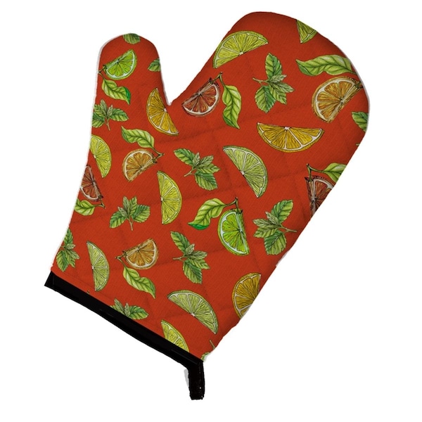 Carolines Treasures Lemons Limes and Orange Oven Mitt - BB5205OVMT