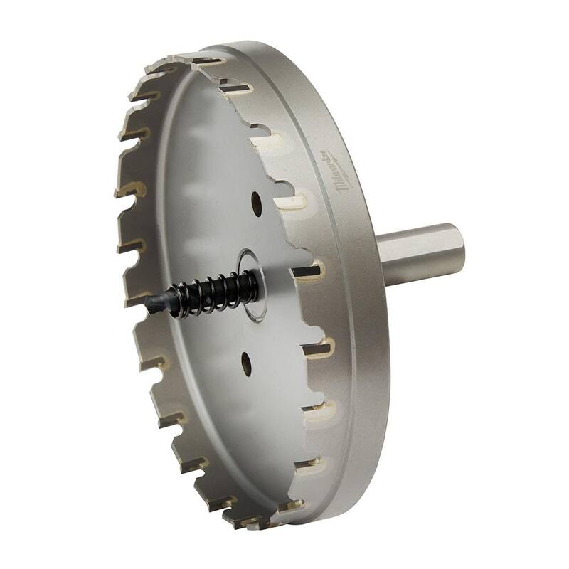 Broca de carburo de 4-1/2 pulgadas Milwaukee (Paquete de 1) - 49-57-8649