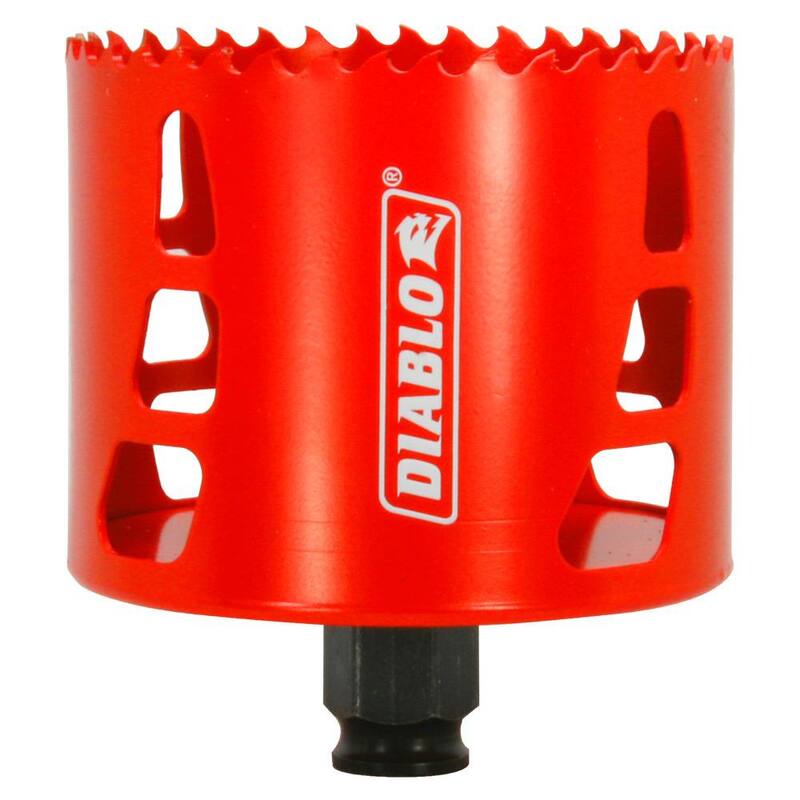 DIABLO Sierra de corona bimetálica de 3-1/4 pulg. con profundidad de corte de 2-3/8 pulg. - DHS3250