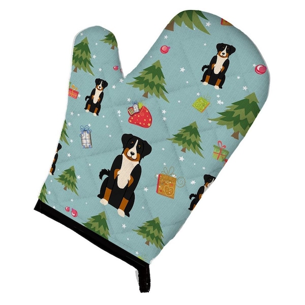 Carolines Treasures Christmas Appenzeller Sennenhund Oven Mitt - BB4703OVMT