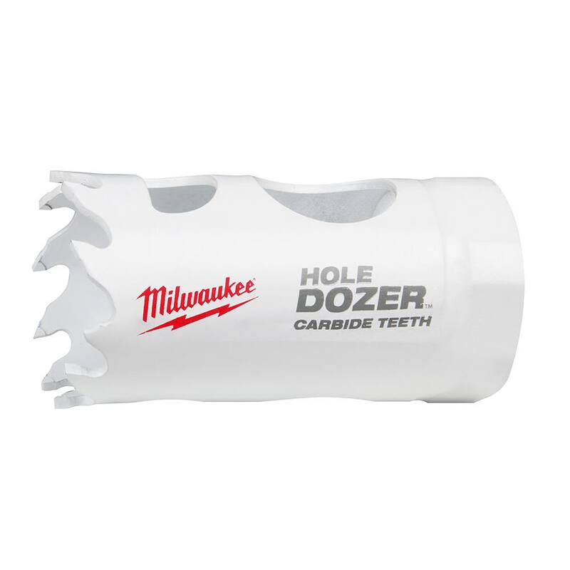 Broca perforadora de orificio de carburo de 1-1/16 pulgadas de Milwaukee - 49-56-0807