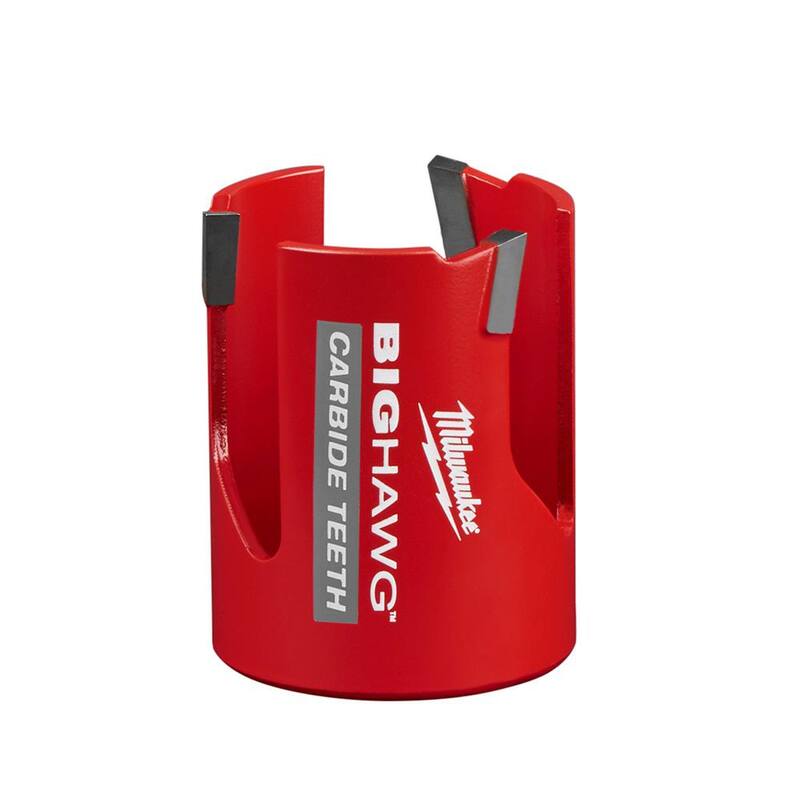 Kit de sierra perforadora de carburo BIG HAWG de Milwaukee (14 piezas) - 49-56-9280-49-56-9280