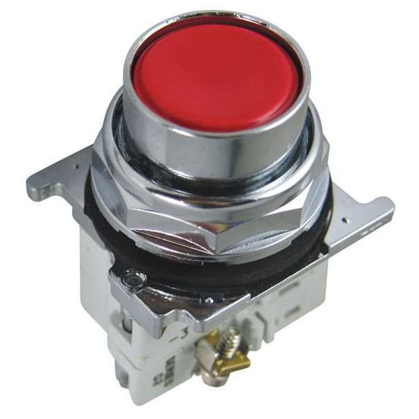 Botón pulsador no iluminado Eaton Cutler-Hammer, 30mm, metal - 10250T102-51