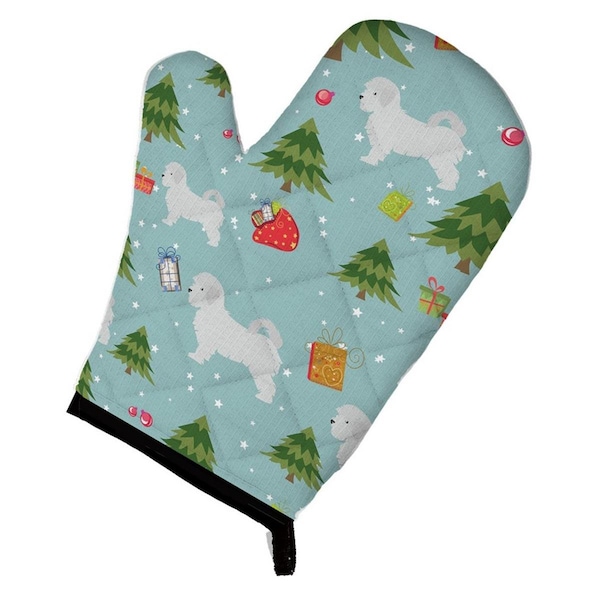 Carolines Treasures Christmas Maltese Oven Mitt - BB4860OVMT