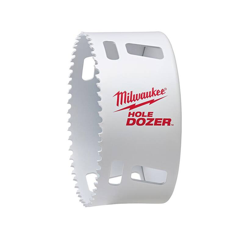 Juego de sierra perforadora bi-metal para propósito general Hole Dozer de Milwaukee con juego de brocas de cobalto (57 piezas) - 49-22-4185-48-89-2332