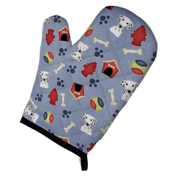 Carolines Treasures Dog House Collection Dalmatian Oven Mitt - BB3989OVMT