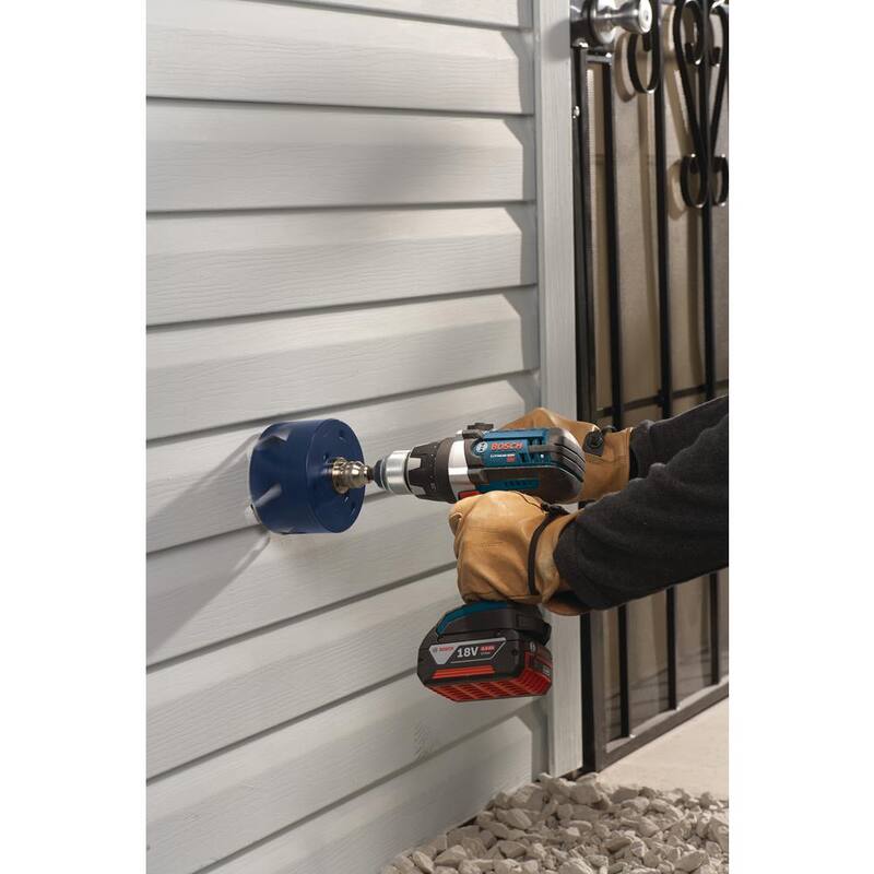 Si traduzco el título sin mencionar la marca del producto sería: Sierra perforadora de carburo multifunción Daredevil de 4-1/8 pulgadas - HMD412.