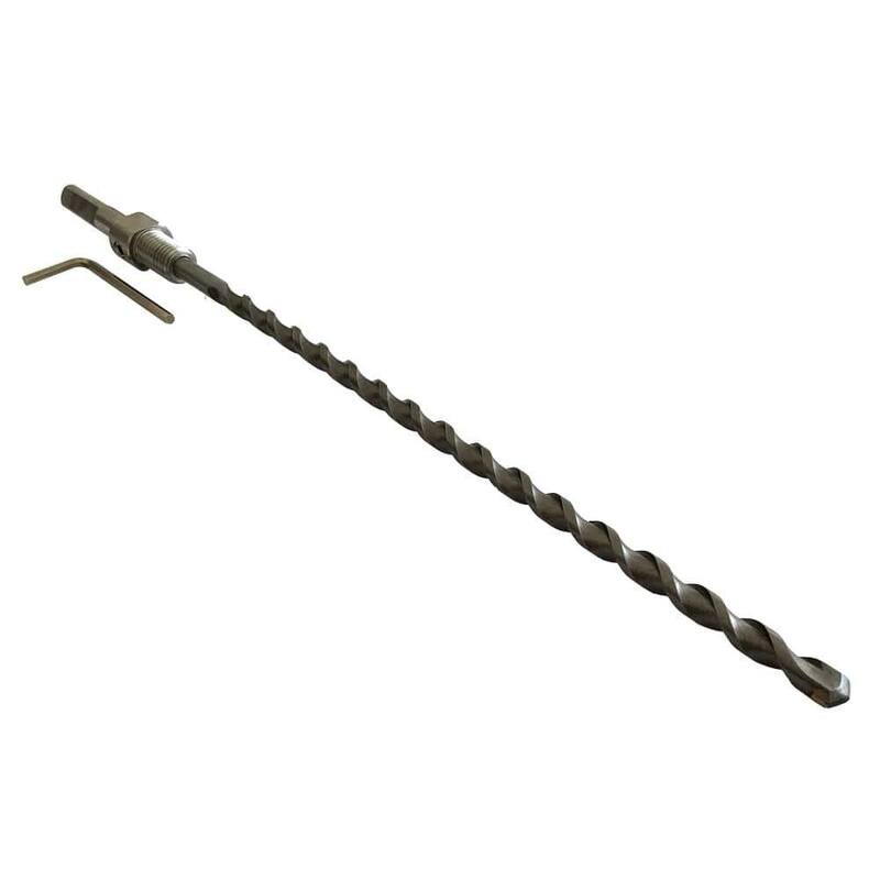 Adaptador de broca piloto SDS Plus de 5/8 pulg.-11 macho para brocas de núcleo en seco - ADJ69