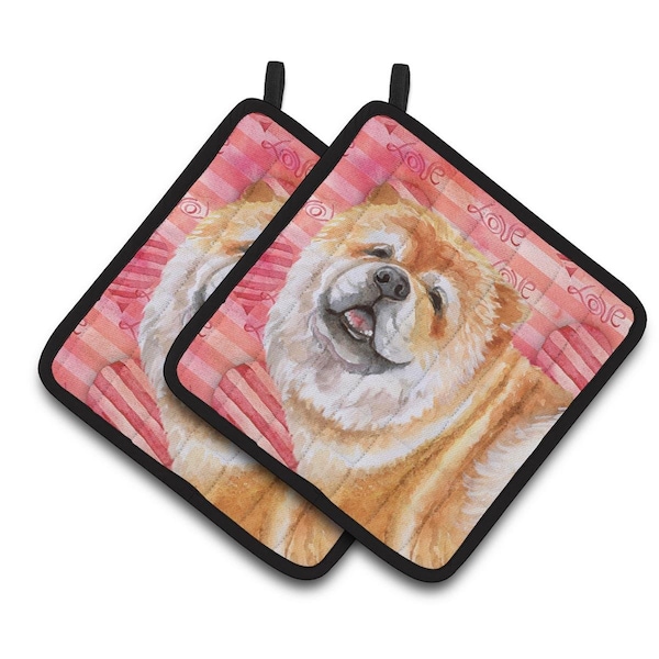 Carolines Treasures Cane Corso Love Pair of Pot Holders - BB9782PTHD