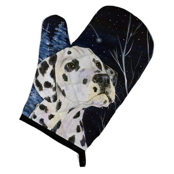 Carolines Treasures Starry Night Dalmatian Oven Mitt - SS8370OVMT