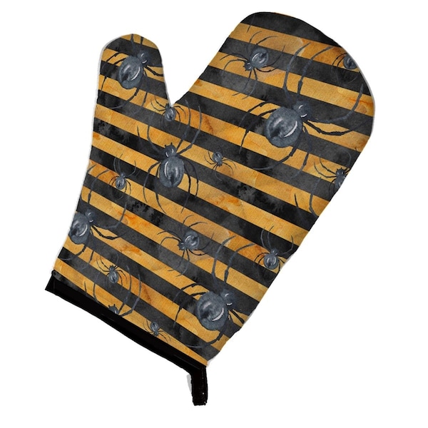 Carolines Treasures Watecolor Halloween Spiders Oven Mitt - BB7526OVMT