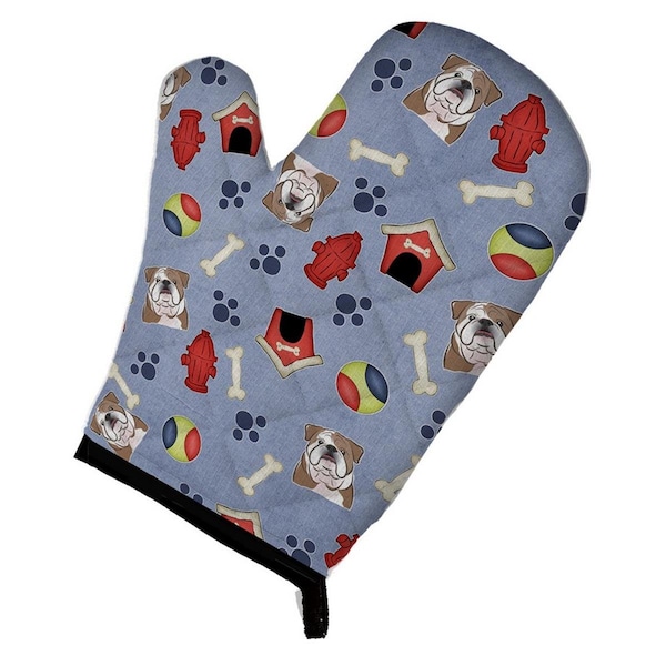 Carolines Treasures Dog House Collection English Bulldog Oven Mitt - BB3998OVMT