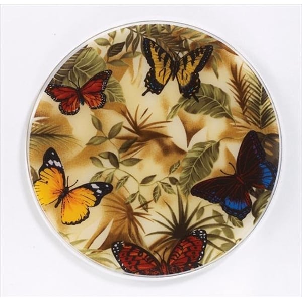 Andreas Andreas TR-23 Butterflies Silicone Trivet - Pack of 3 - TR-23