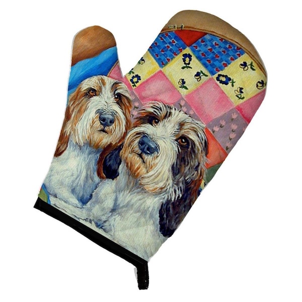 Carolines Treasures Petit Basset Griffon Vendeen Oven Mitt - 7095OVMT