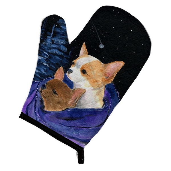 Carolines Treasures Starry Night Chihuahua Oven Mitt - SS8513OVMT