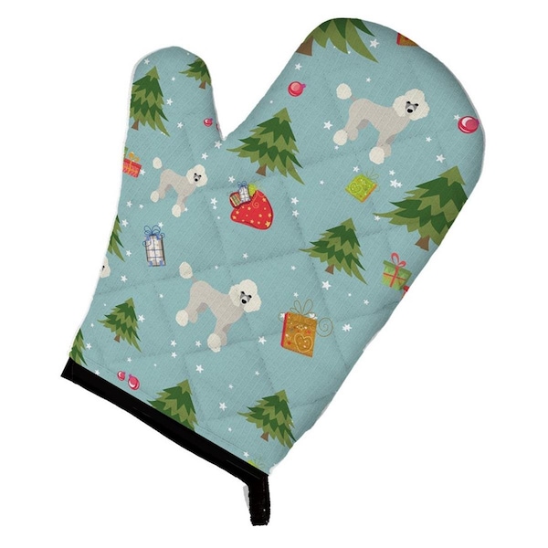 Carolines Treasures Christmas Poodle Oven Mitt - BB4974OVMT